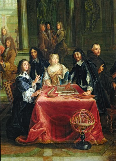 Christina of Sweden and her Court (detail) by Pierre Louis the Younger Dumesnil